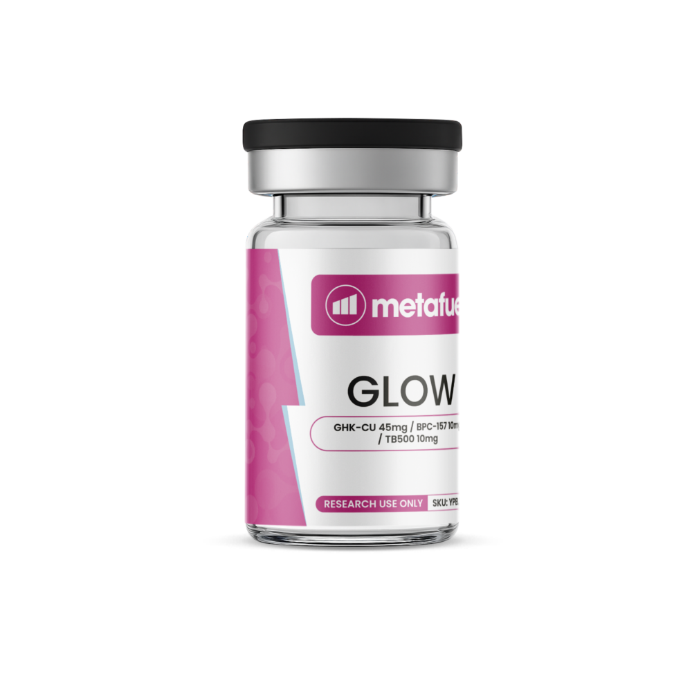 GLOW GHK-Cu (45mg) / BPC-157 (10mg) / TB500 (10mg)